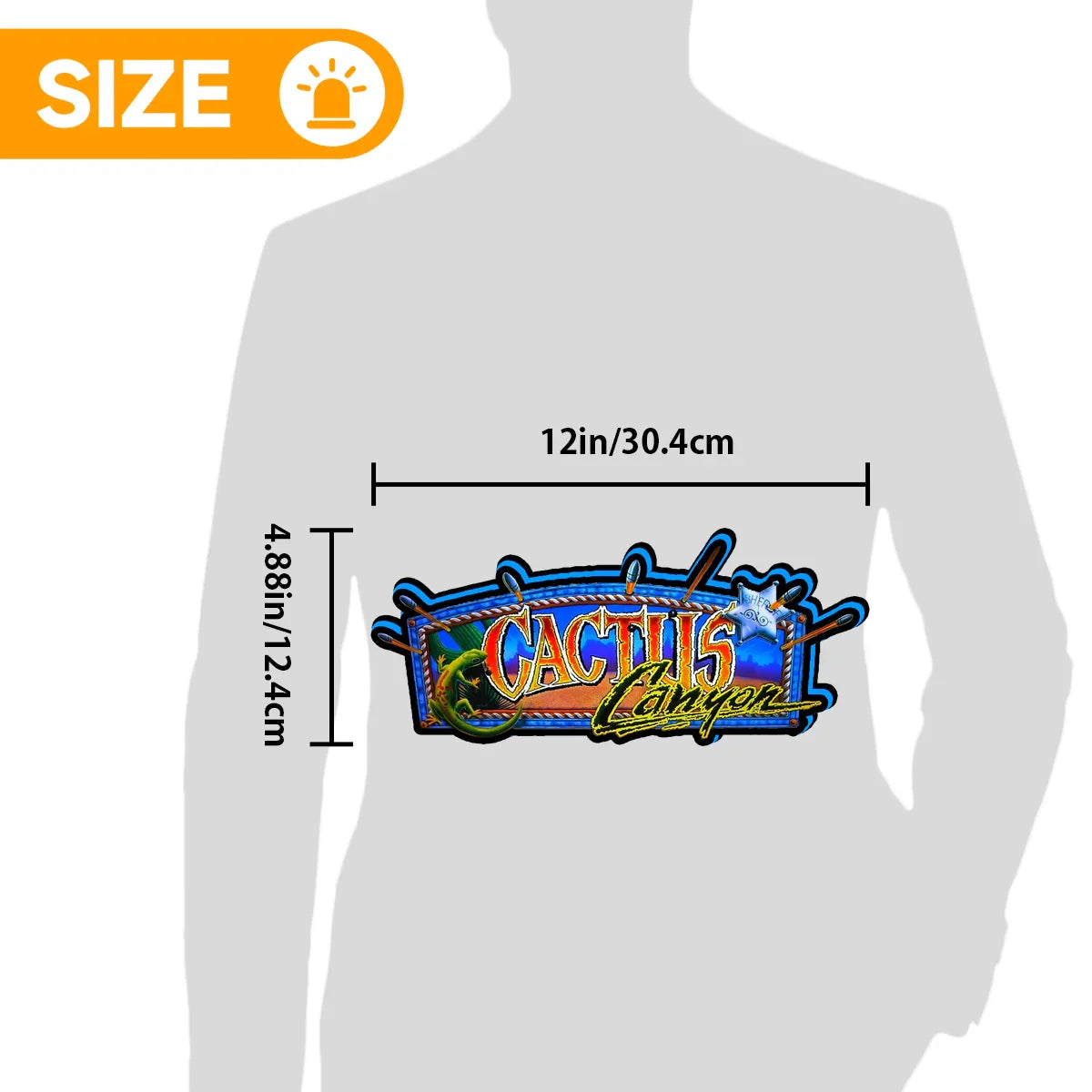 Cactus Canyon Remake Pinball Topper, Video Game Machine LED Lightbox , Pinball Arcade Decor,  Special Edition Topper for CGC Pinball Machine
