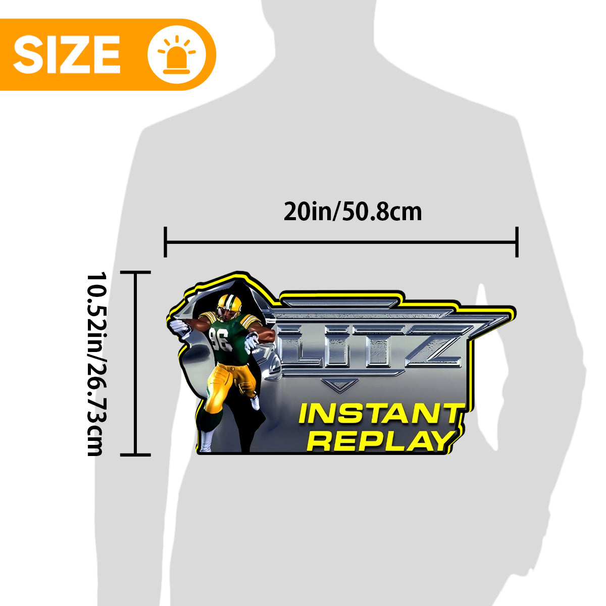 NFL Blitz 99 3D Printed LED Lightbox for Gaming Room Decor, Classic Arcade Gaming Lightbox