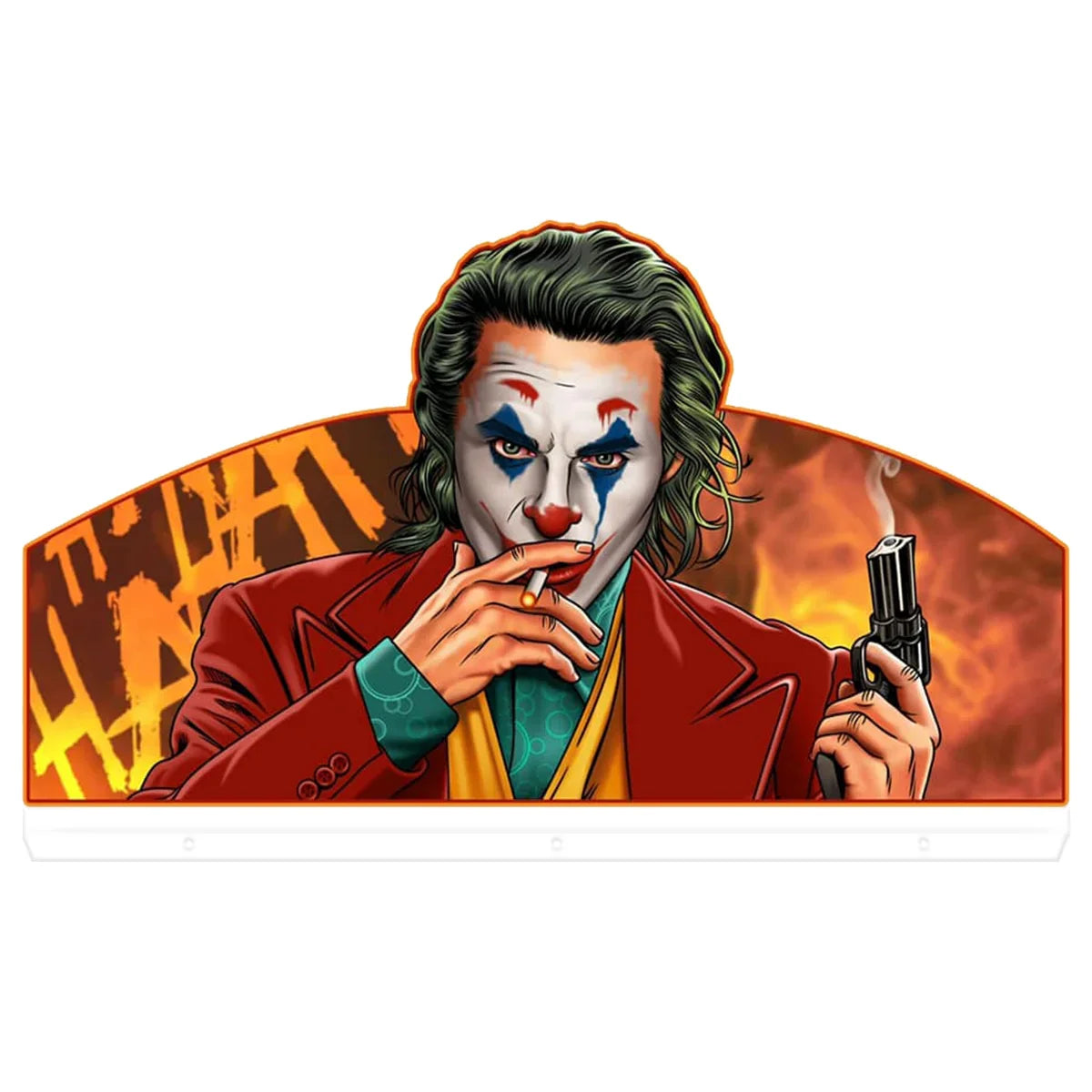 Joker BATMAN Pinball Topper 3D Acrylic LED Topper, For Stern Pinball Machine, Pinball Topper