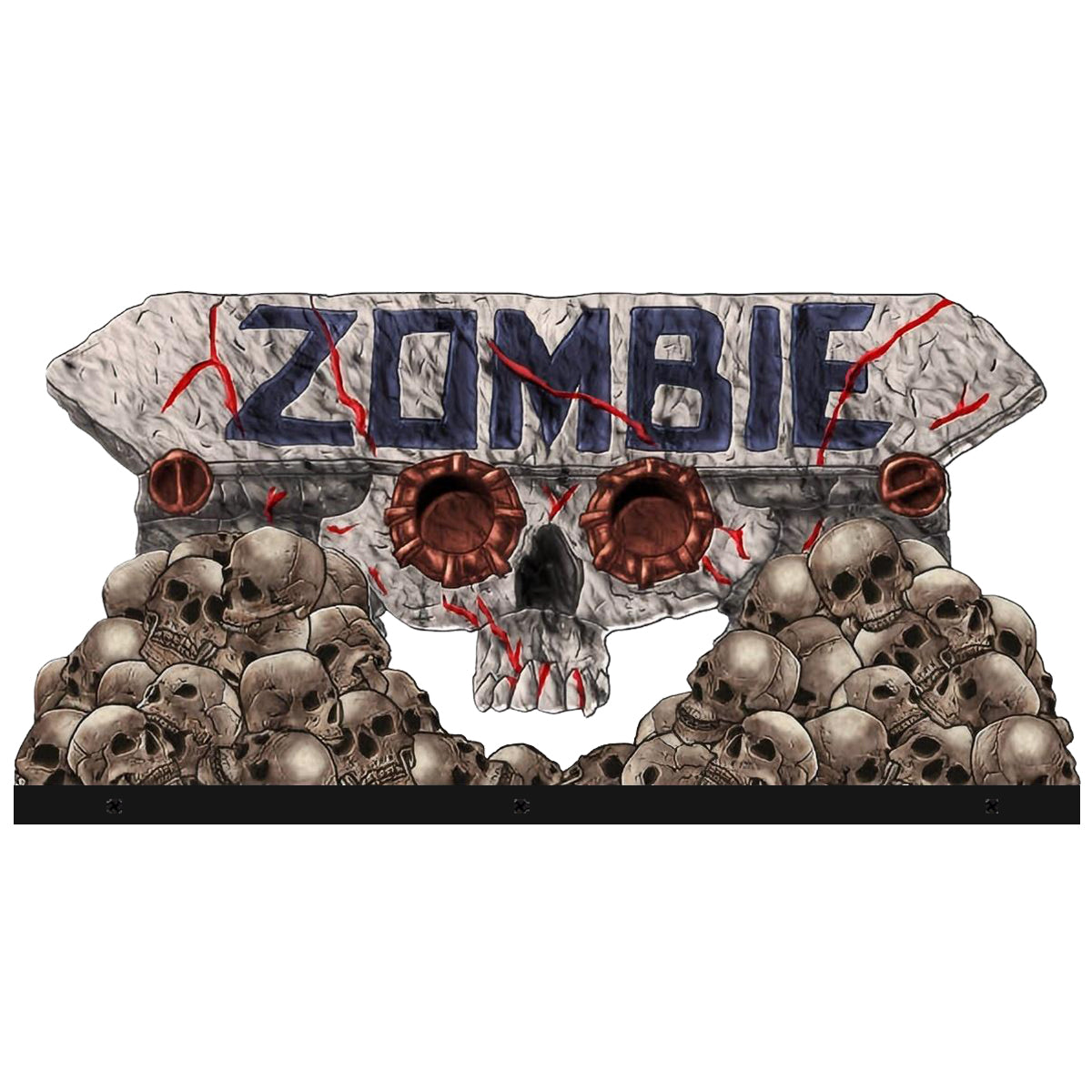 Rob Zombie Topper 3D Acrylic LED RGB Topper, For Pinball Mahine, Pinball Topper