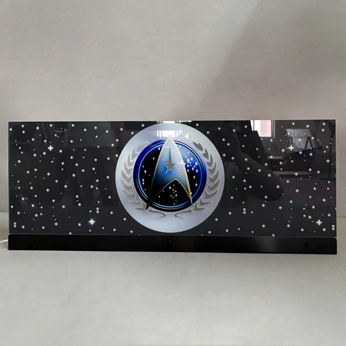 Star Trek Pinball Topper, Pinball topper 3D Acrylic LED Topper, for Bally Pinball Machine, Pinball Topper