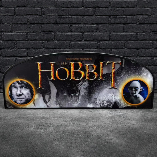 Le Hobbit Pinball Topper LED Lightbox pour le flipper Jersey Jack, caisson lumineux imprimé en 3D pour une expérience de jeu inoubliable 