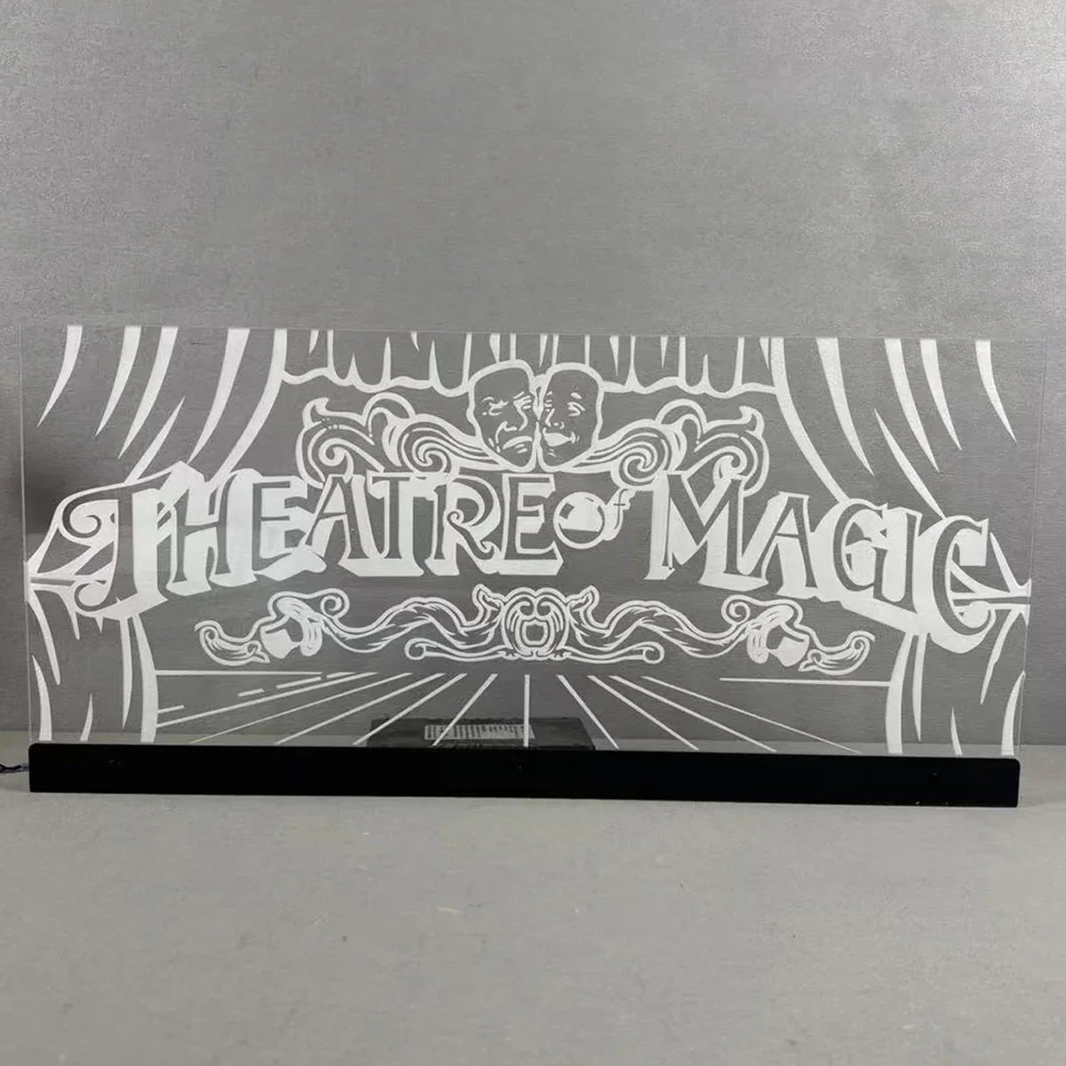 Theatre of Magic pinball topper Acrylic RGB LED Topper, for Pinball Machine, Pinball Topper