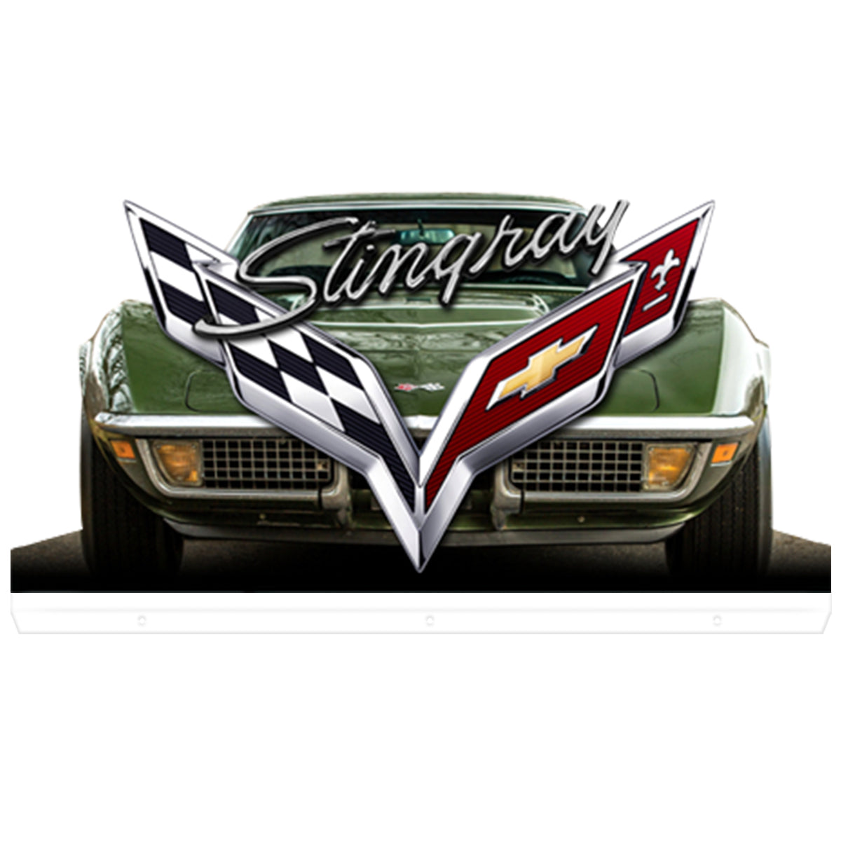 Corvette Topper 3D Acrylic LED RGB Topper, for Williams Pinball Machine, Pinball Topper