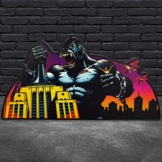 King Kong Pinball AR Topper for  Pinball Machine, 3D Printed Lightbox USB Powered & Full Dimmable