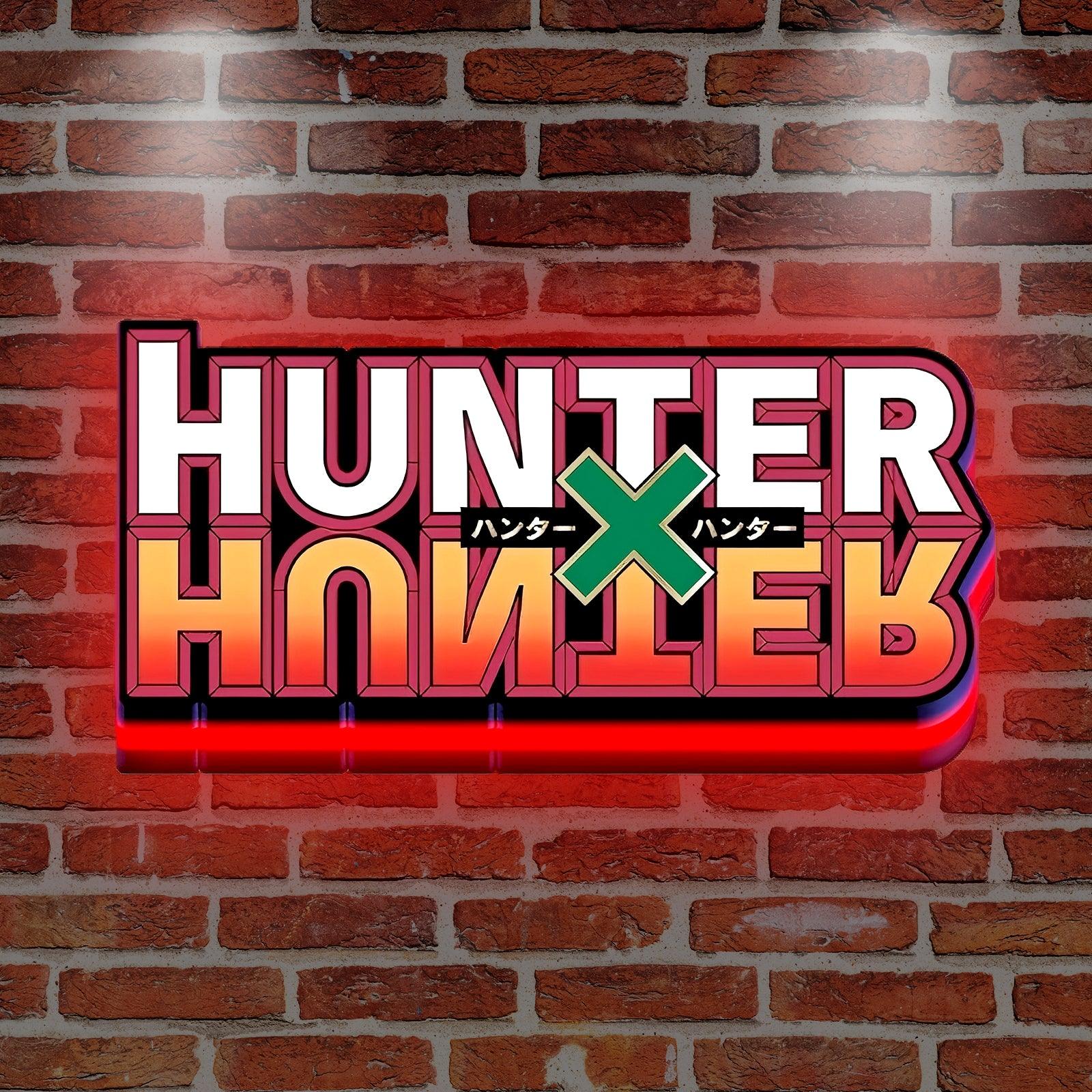 Hunter X 3D Printed LED Lightbox for Gaming Room Decor – FYLZGO Signs