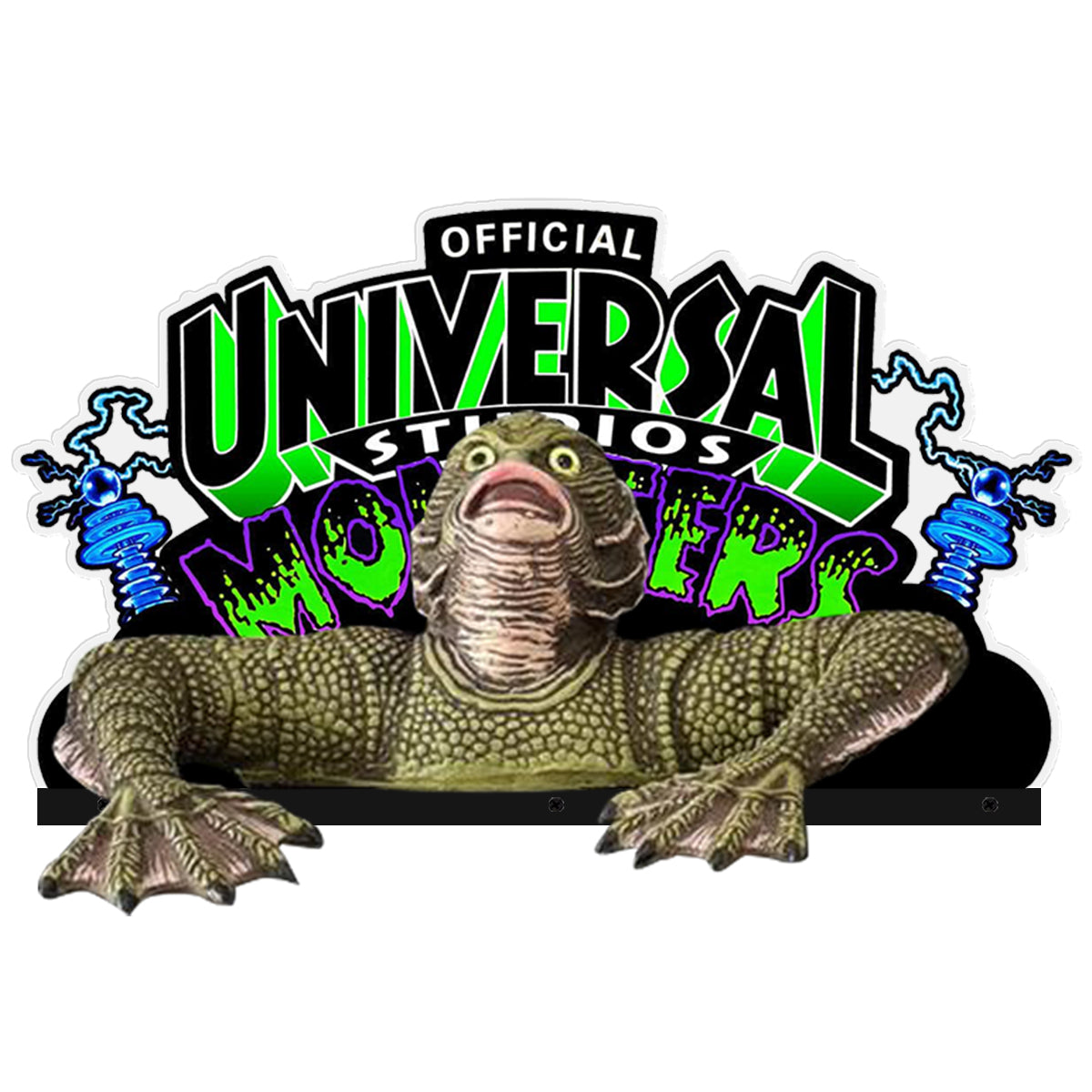 UNIVERSAL STUDIOS MONSTERS Topper Pinball Acrylic LED Topper, for Williams Pinball Machine, Pinball Topper