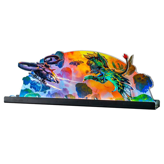 The art for the new avatar-themed Pinball Acrylic LED Topper, for Pinball Machine, Pinball Topper