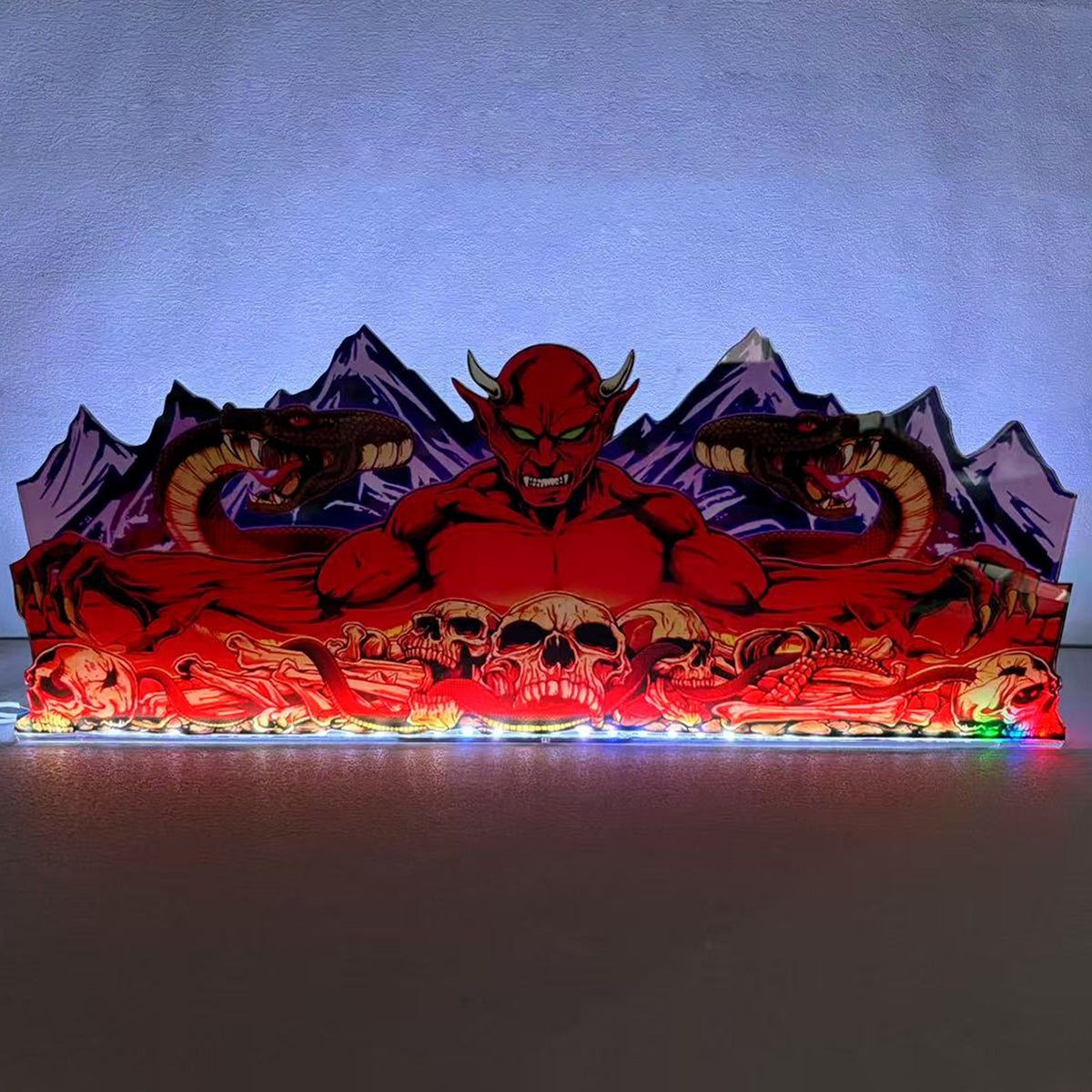 Gorgar Pinball Acrylic LED Topper, for Pinball Machine, Pinball Topper
