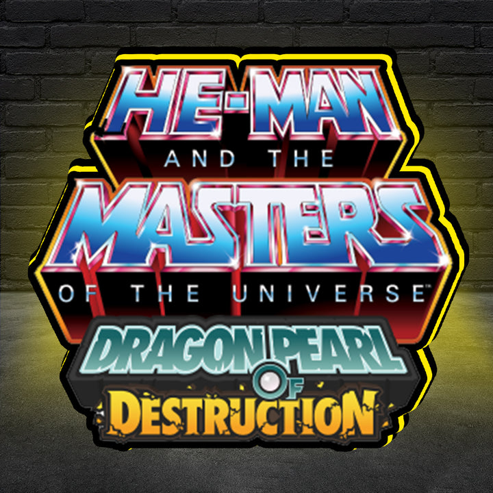 He-Man and the Masters of the Universe: Dragon Pearl of Destruction Arcade Game 3D LED Light Box, for Arcade Game fans,  Arcade Game Room Decor