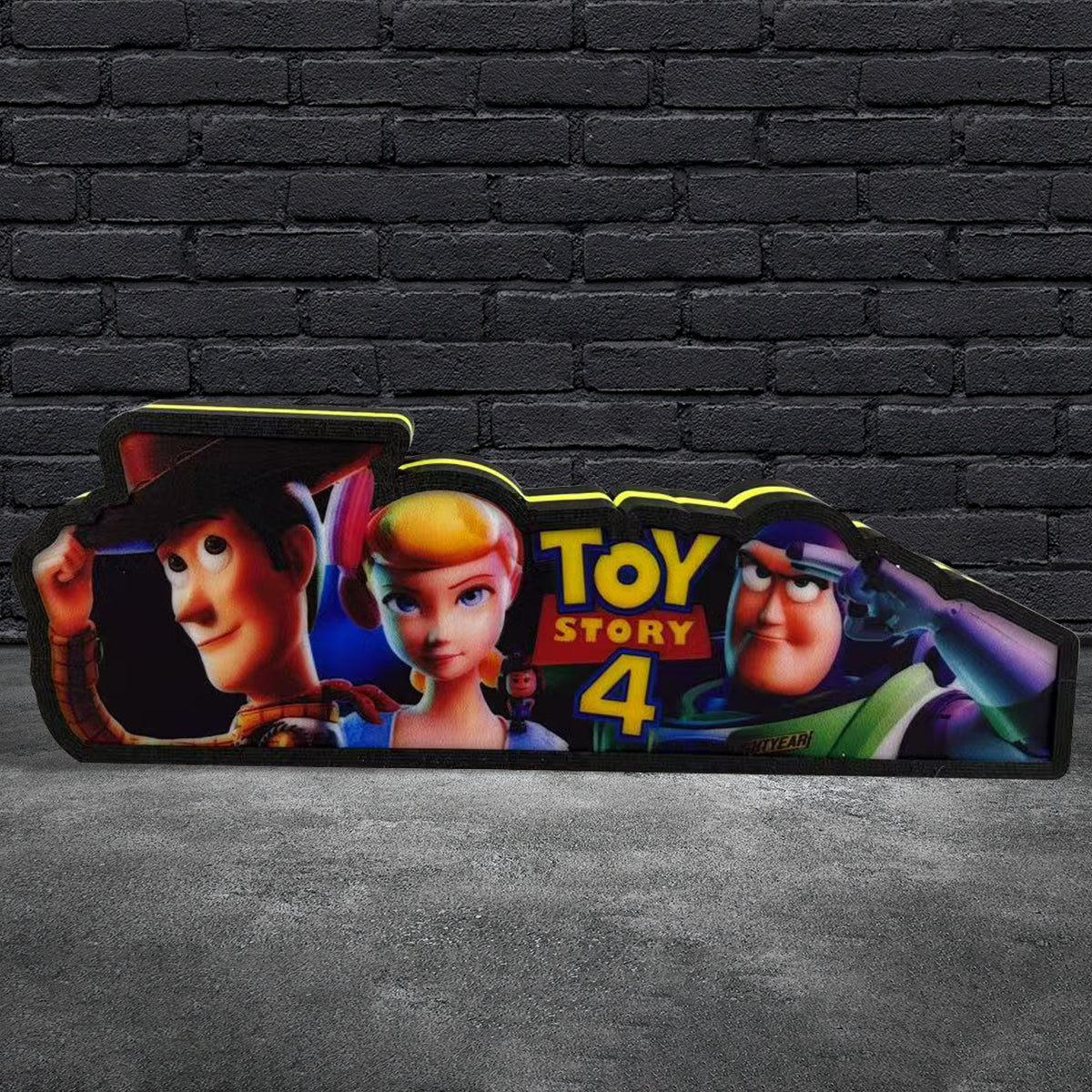 Toy Stroy 4 Pinball Topper LED Lightbox, 3D Printed Lightbox Rock Your Game