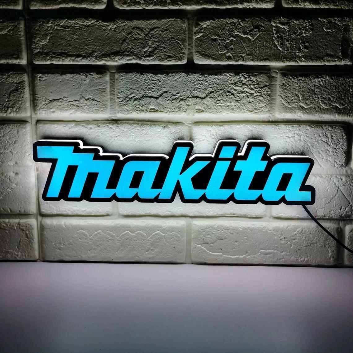 Makita Tool LED Light Box Fully Dimmable & USB Powered – FYLZGO Signs