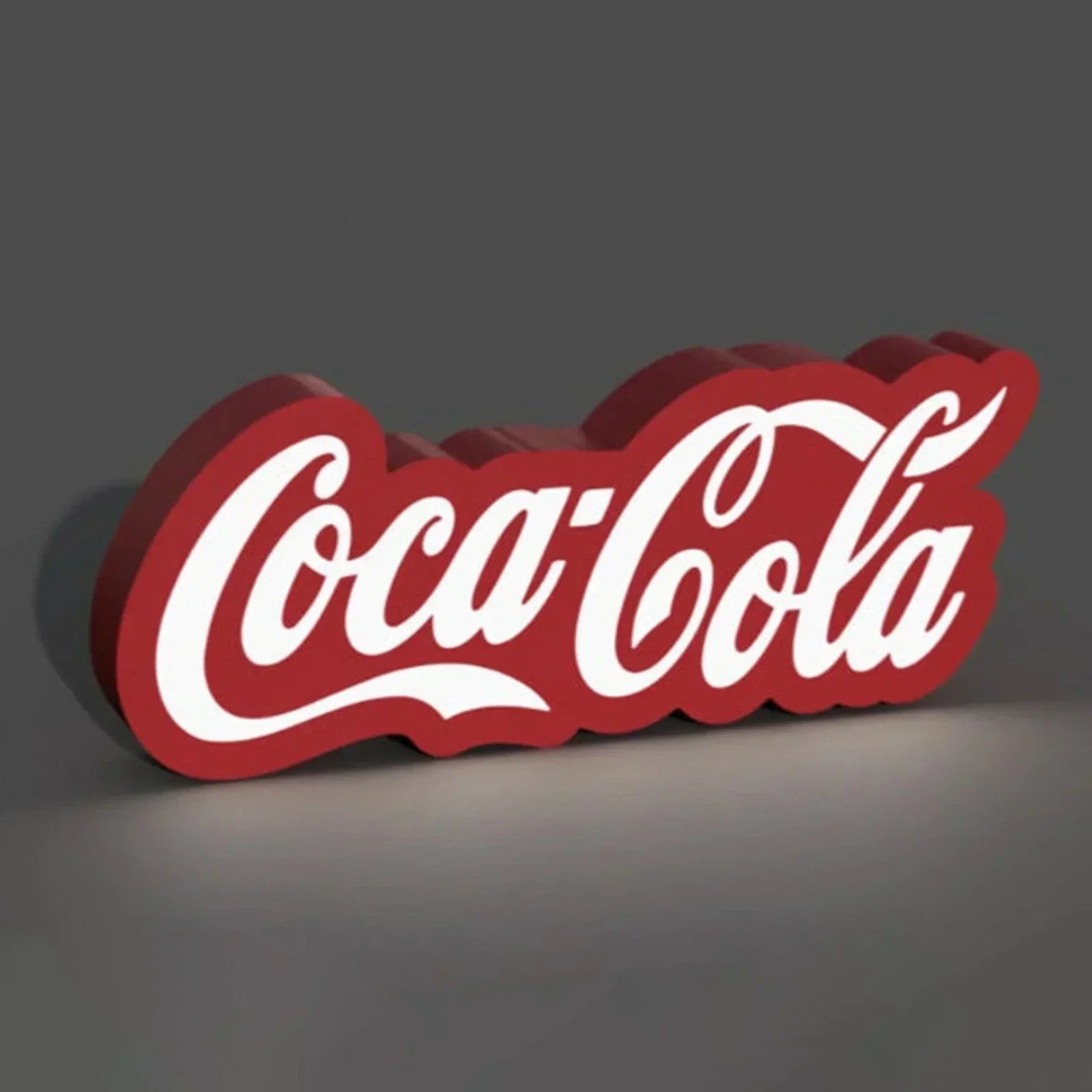 Coca Cola inspired - LED LightBox Lamp / Sign – FYLZGO Signs