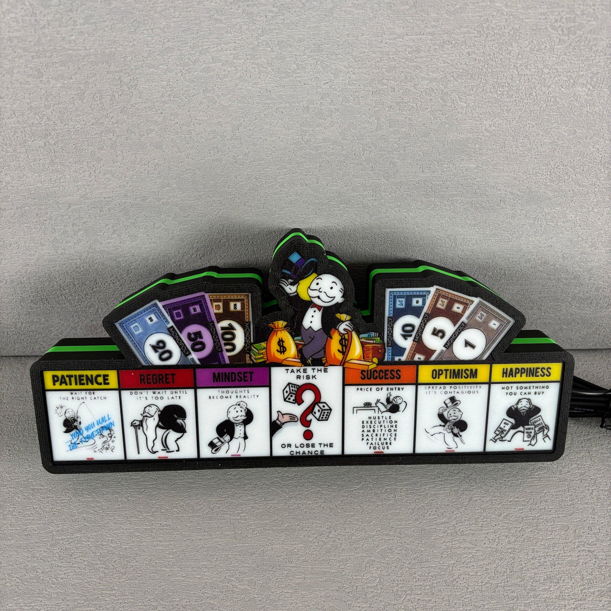 Monopoly Pinball Topper LED Lightbox USB Powered Fully Dimmable – FYLZGO