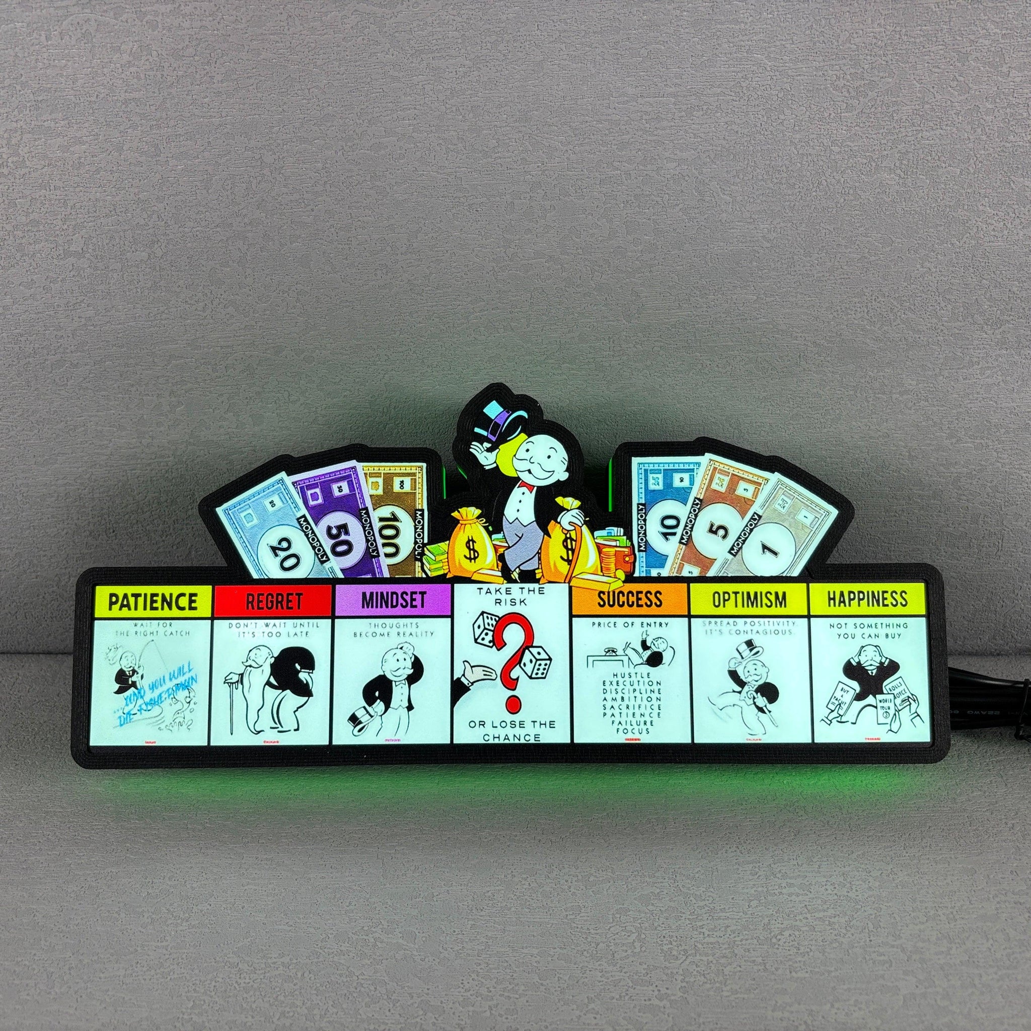 Monopoly Pinball Topper LED Lightbox USB Powered Fully Dimmable – FYLZGO