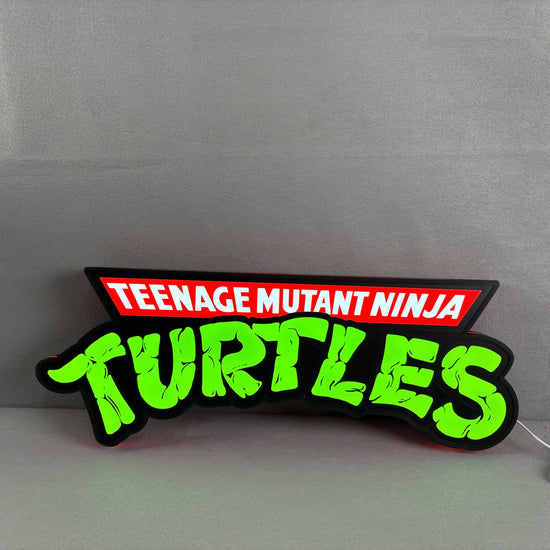 Tmnt Intro Sign (TMNT) Teenage Mutant Ninja Turtle led sign 3D light box Fully Dimmable ...