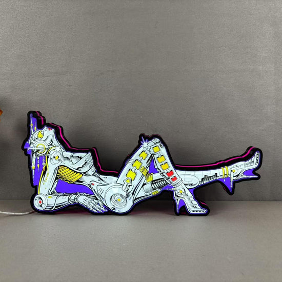 Bride of Pinbot Topper Led lightbox for Pinball Machine, 3D Printed Lightbox USB Powered & Full Dimmable