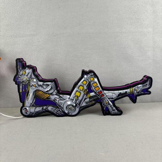 Bride of Pinbot Topper Led lightbox for Pinball Machine, 3D Printed Lightbox USB Powered & Full Dimmable