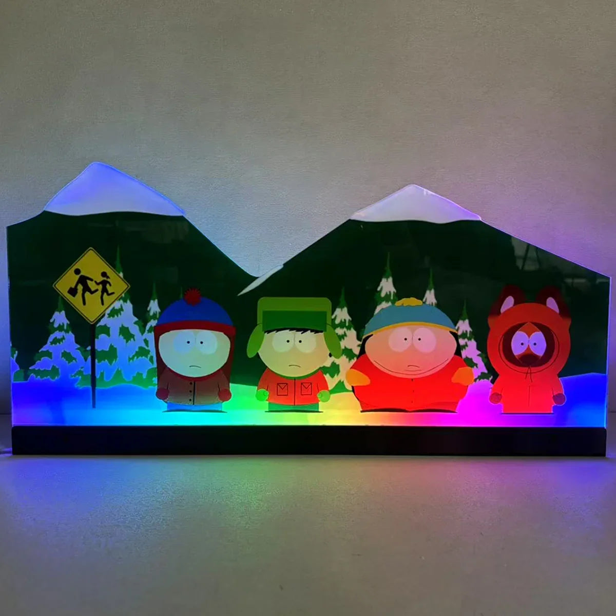 South Park Topper 3D Acrylic LED Topper, For Sega Pinball Mahine,  for Sega pinball fans