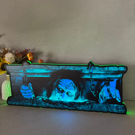 Evil Dead Pinball Topper LED Lightbox, For Spooky Pinball Mahicne, 3D Printed Lightbox Rock Your Game