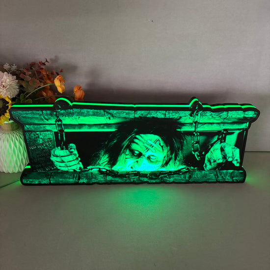 Evil Dead Pinball Topper LED Lightbox, For Spooky Pinball Mahicne, 3D Printed Lightbox Rock Your Game