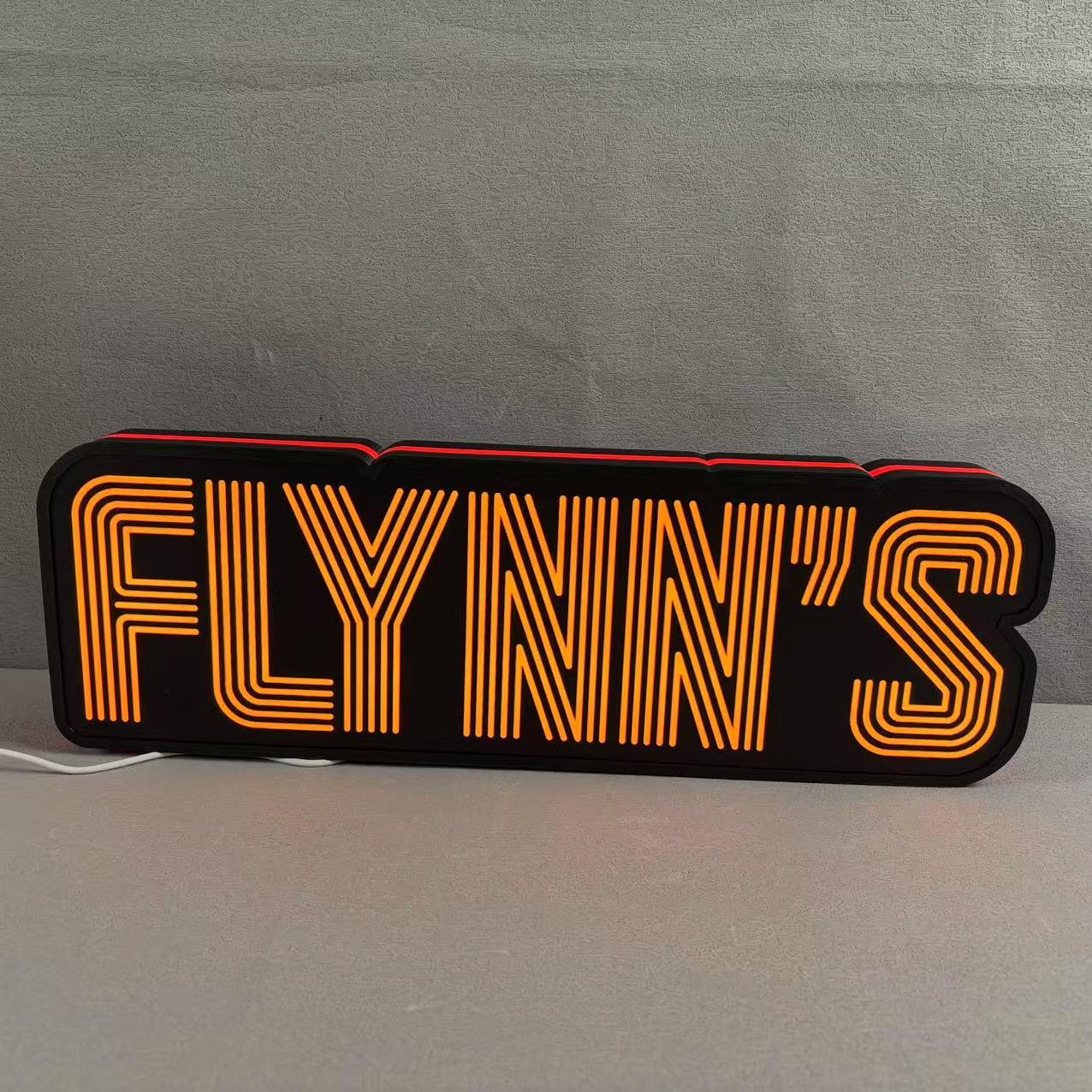Flynn's Arcade LED Sign | Great Nostalgic Decoration | Fully Dimmable ...