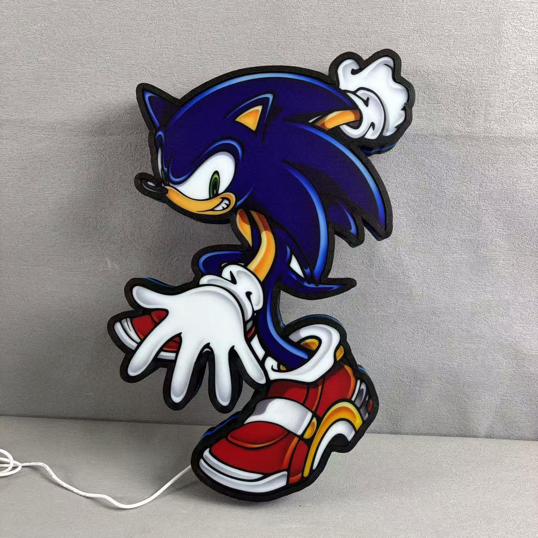 Sonic the Hedgehog SEGA Logo 3D LED Light Box – FYLZGO