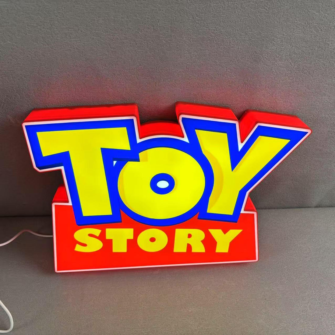Toy Story Logo LED Sign 3D Printed Night Light with Dimmable Function ...