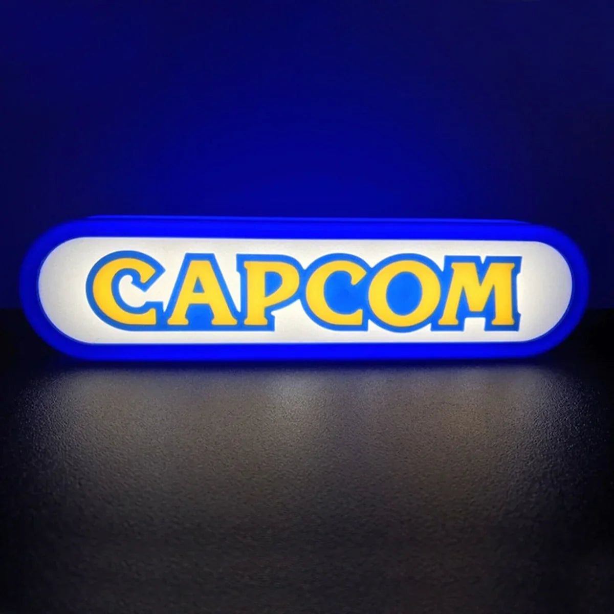 CapCom 3D-gedrucktes LED-Schild 