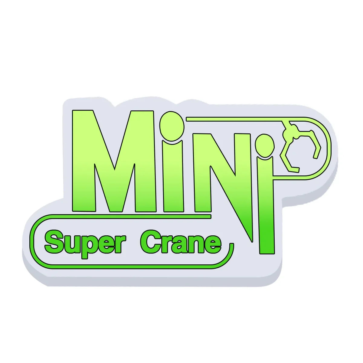 Header for Mini Crane LED Lightbox Sign/Lamp for Claw Crazy Arcade Claw Machine