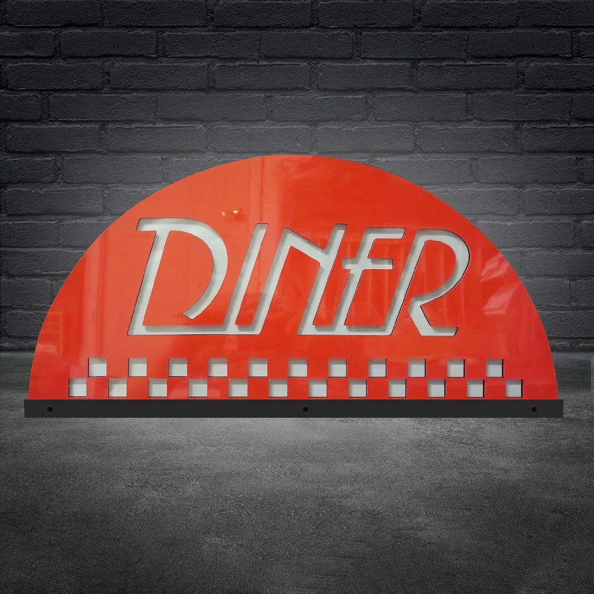 Dinner Pinball Topper 3D Acrylic LED Topper, for Pinball Machine, Pinball Topper