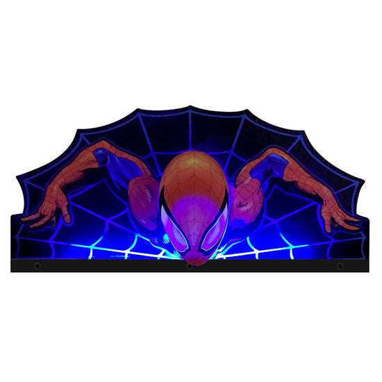 Spider Man Pinball Topper 3D Acrylic LED Topper, For  Pinball Mahine, Pinball Topper