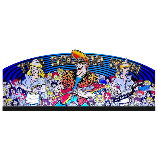 DR. Dude Pinball Topper Acrylic LED Topper, for Pinball Machine, Arcade 1up Pinball Topper