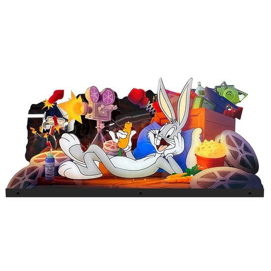 Loony Tunes Pinball Topper 3D Acrylic LED Topper, For Spooky Pinball Machine, Pinball Topper