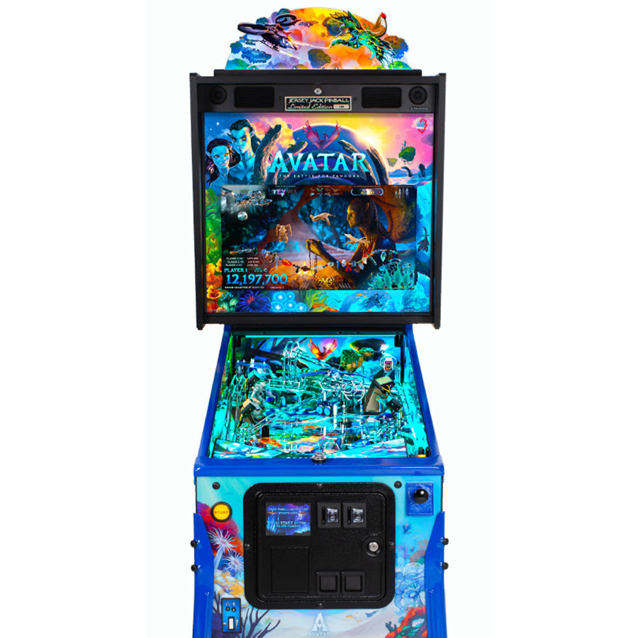 The art for the new avatar-themed Pinball Acrylic LED Topper, for Pinball Machine, Pinball Topper