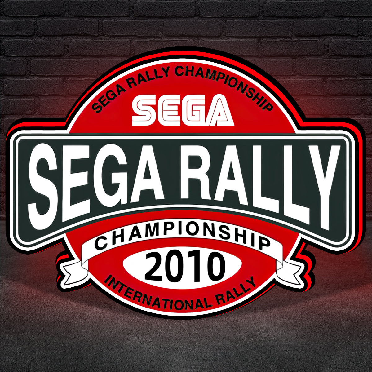SEGA Rally Championship 1995 Logo 3D LED Light Box – FYLZGO Signs