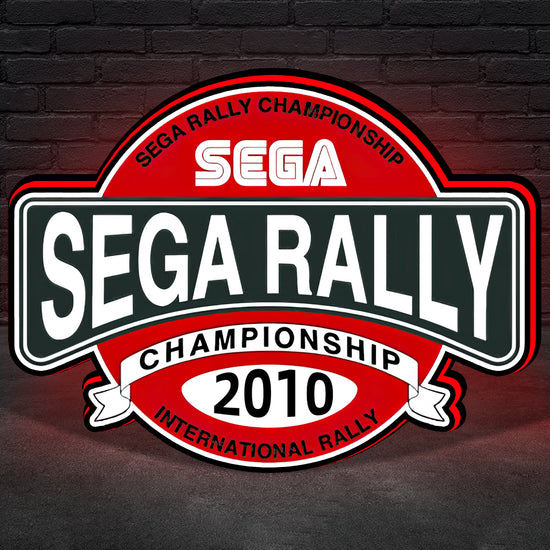 SEGA Rally Championship 1995 Logo 3D LED Light Box