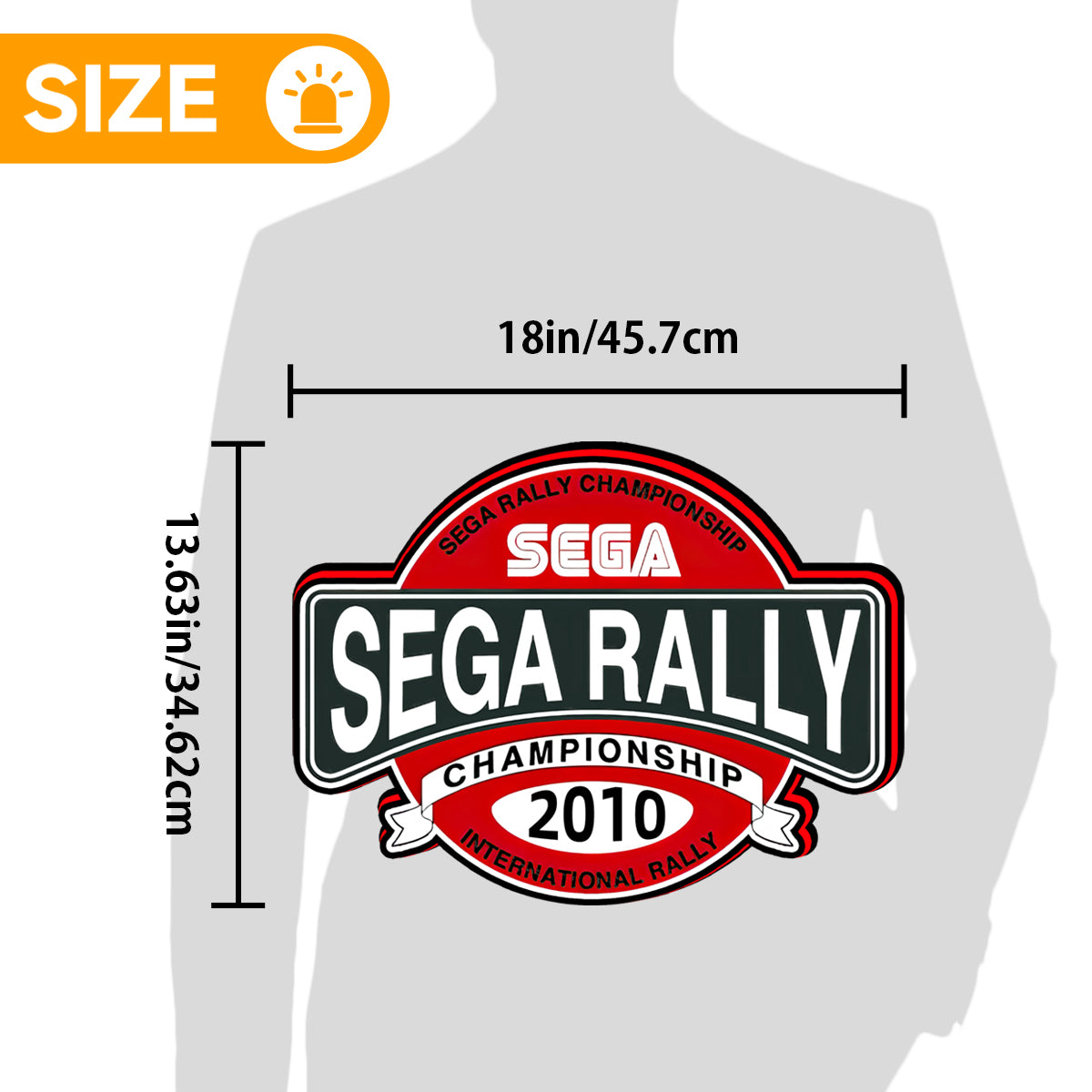 SEGA Rally Championship 1995 Logo 3D LED Light Box