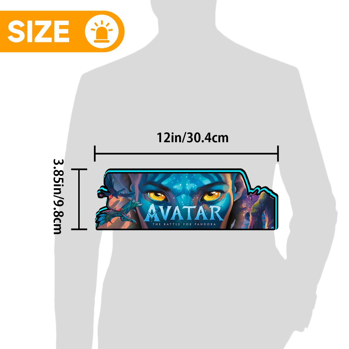 Topper for Avatar JJP Pinball, 3D Printed Lightbox USB Powered & Full Dimmable