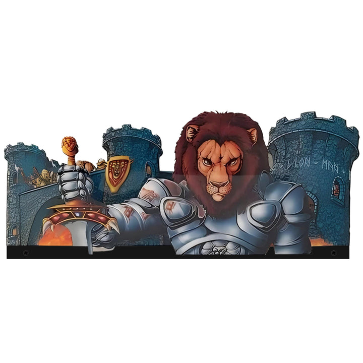 Swords of Fury 3D Acrylic LED Topper, Williams Pinball Topper