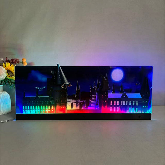 Harry Potter Pinball Topper 3D Acrylic LED Topper, For Jersey Jack JJP Pinball Machine, Pinball Topper