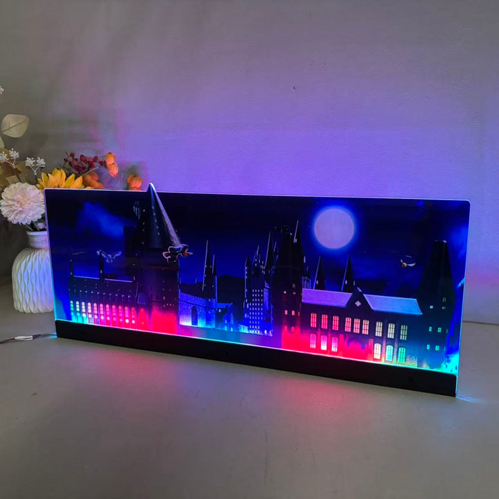 Harry Potter Pinball Topper 3D Acrylic LED Topper, For Jersey Jack JJP Pinball Machine, Pinball Topper