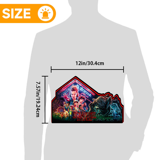 Stranger Things Pinball Topper Lightbox Arcade Gaming Light box for Man's Cave