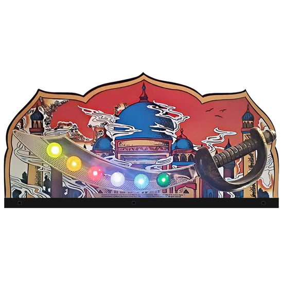 Tales Of The Arabian Nights Pinball Topper 3D Acrylic LED Topper, For Williams Pinball Machine, Pinball Topper