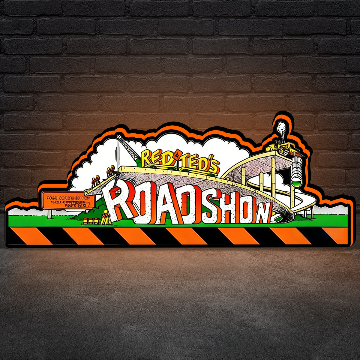 Roadshow Pinball Topper Lightbox Arcade Gaming Light box