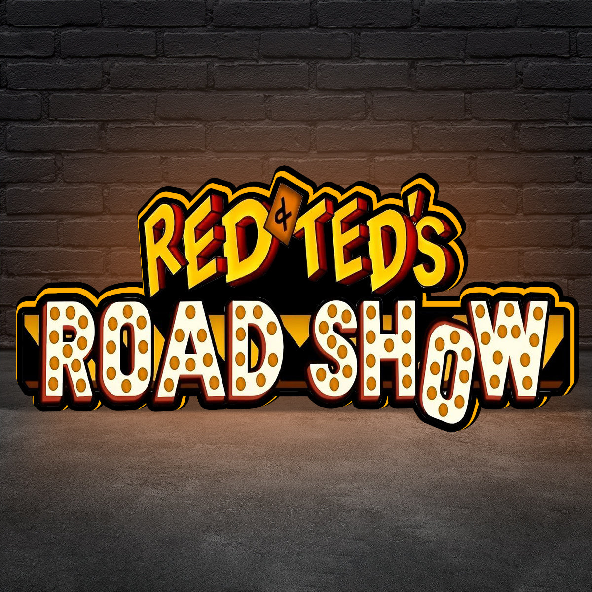 Roadshow Pinball Topper Lightbox Arcade Gaming Light box