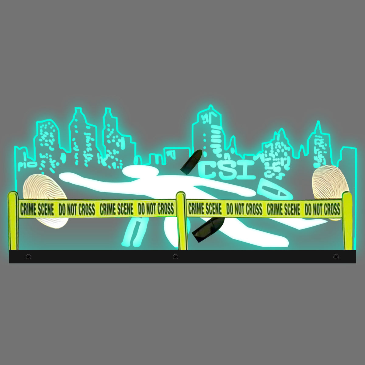 CSI Pinball Topper 3D Acrylic LED Topper, for Pinball Machine, Pinball Topper