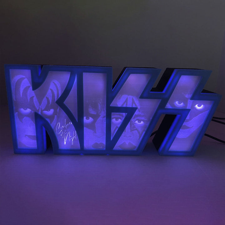 KISS Light box, Creatures of the Night with LED colored lights and sound sensor