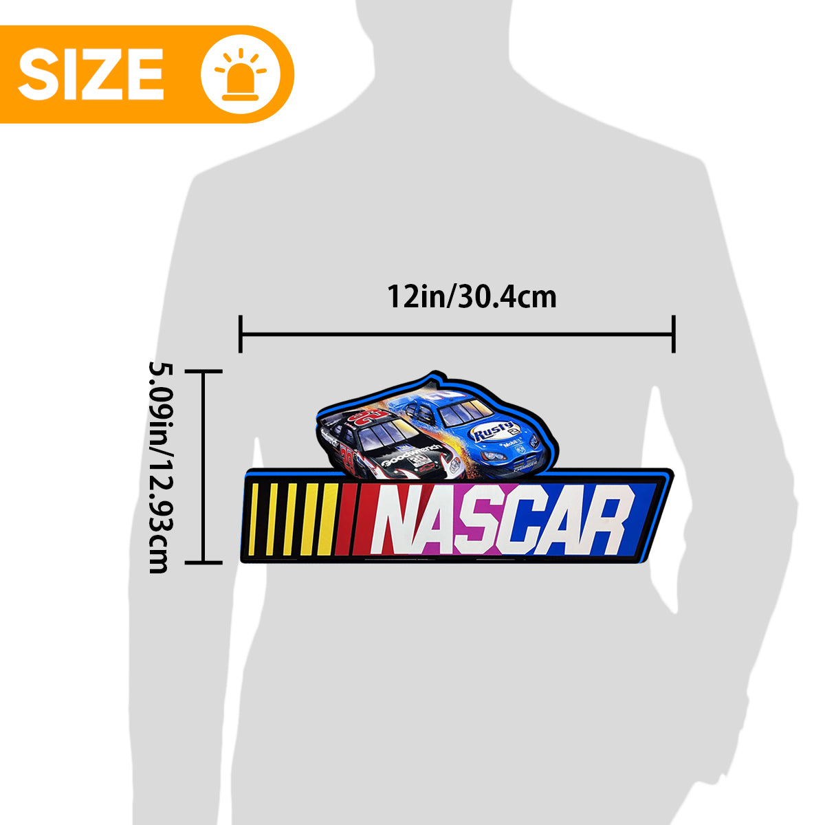 NASCAR Pinball Topper Lightbox Arcade Gaming Light box for Man's Cave