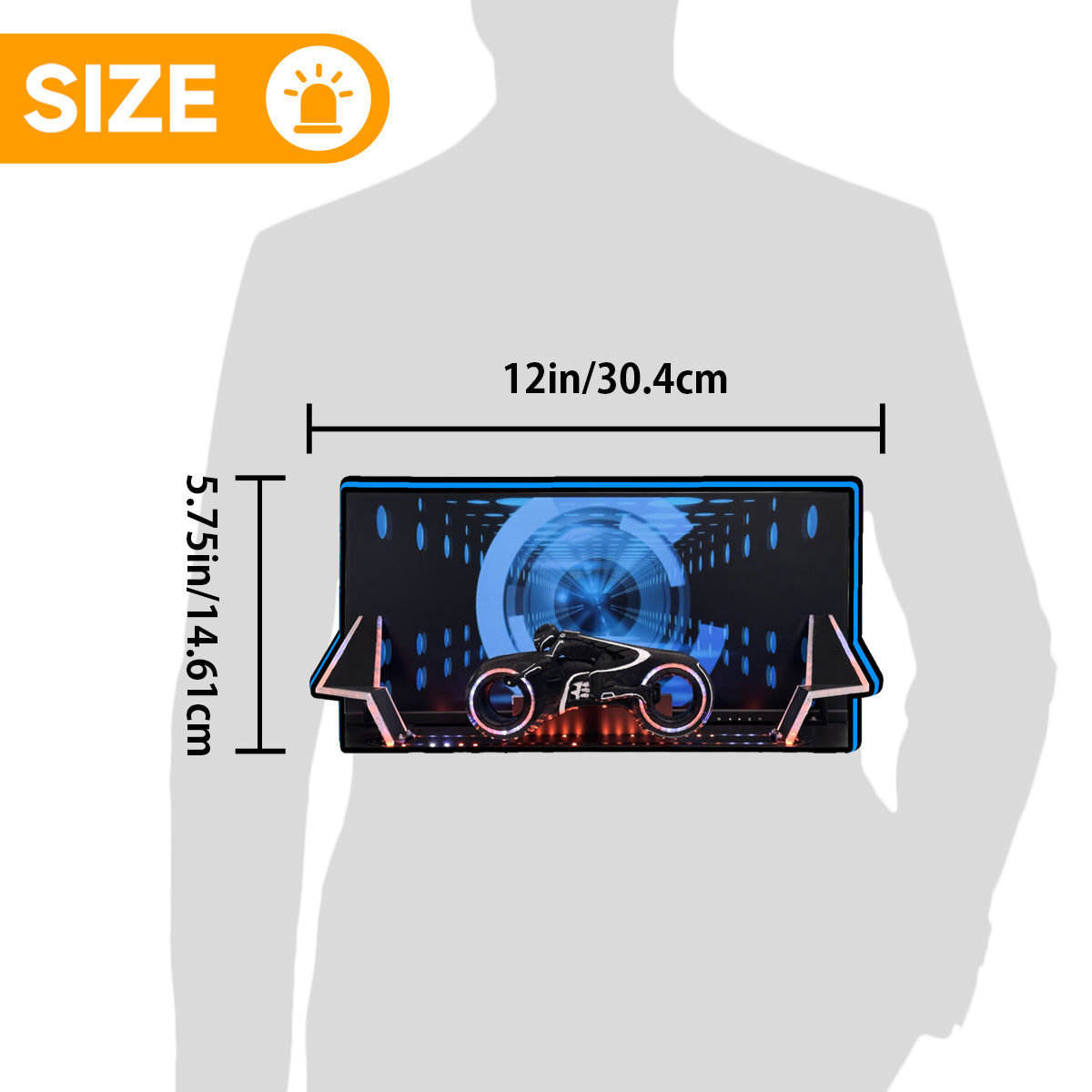 NEW TOPPER 2025 for STERN PIN TRON Legacy Tron Pinball Topper, 3D Printed Lightbox Powered by USB Band Dimm Man's Cave